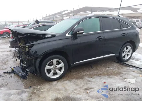 2012 Lexus Rx 350 from USA, damaged, VIN 2T2BK1BA2CC147893